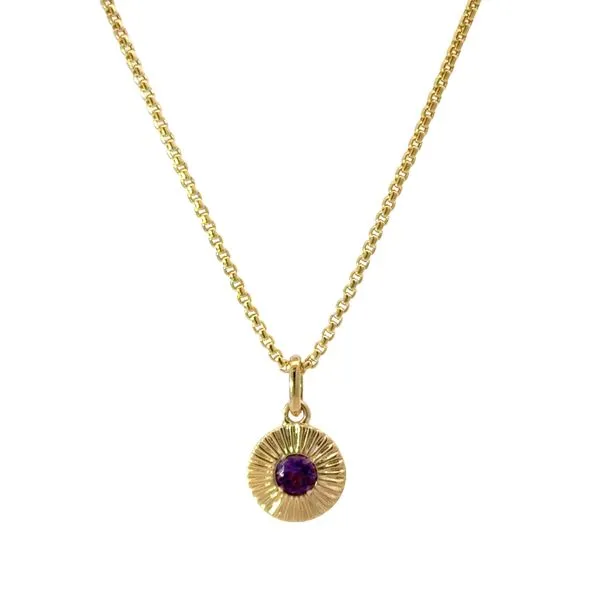 Gold and Amethyst Charm Bryan Jewelry Prattville, AL