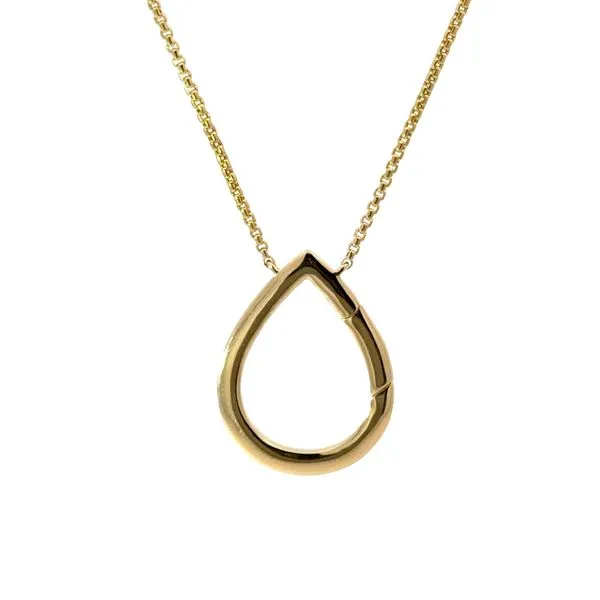 Gold Pear Shape Locket for Charms Bryan Jewelry Prattville, AL