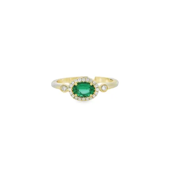 Emerald and Diamond Ring Ambassador Diamond Jewelers Tucson, AZ