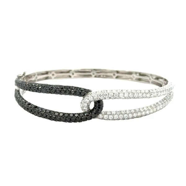 Black and White Diamond Knot Bracelet Bryan Jewelry Prattville, AL