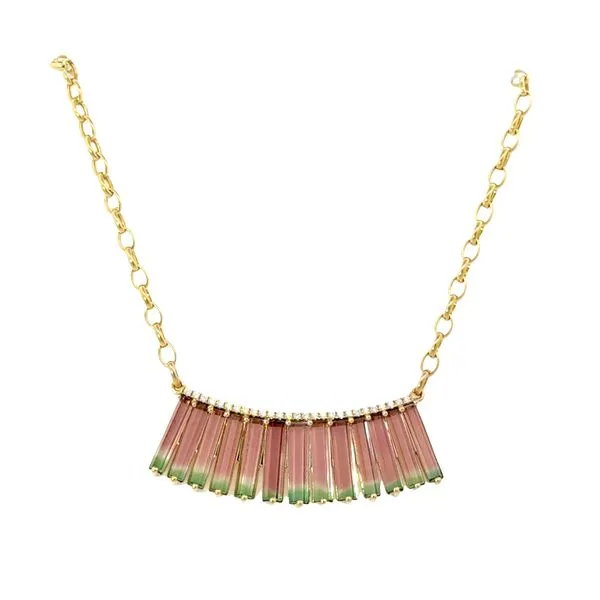 Watermelon Tourmaline Necklace Bryan Jewelry Prattville, AL