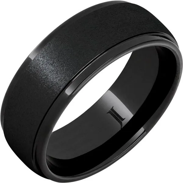 Black Diamond Ceramic™ Ring With Stone Finish Daniel Jewelers Brewster, NY