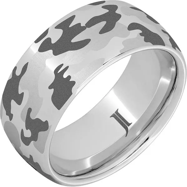 The Hunter - Serinium® Camo Engraved Ring John E. Koller Jewelry Designs owasso, OK