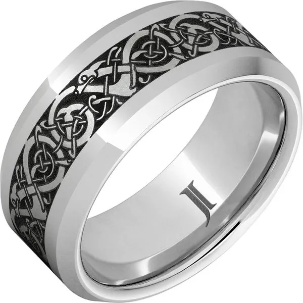 The Viking - Serinium® Engraved Ring G.G. Gems, Inc. Scottsdale, AZ