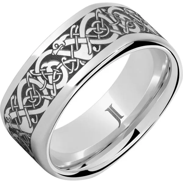 The Viking - Serinium® Square Engraved Ring Jerald Jewelers Latrobe, PA
