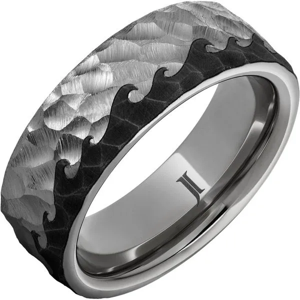 The Wine Dark Sea Rugged Tungsten™ Ring Thomas A. Davis Jewelers Holland, MI
