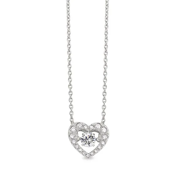 Dancing Heart Necklace Rebel Diamonds New Hampton, IA