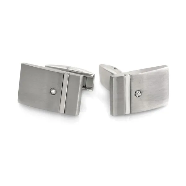 Stainless Cuff Link Rebel Diamonds New Hampton, IA