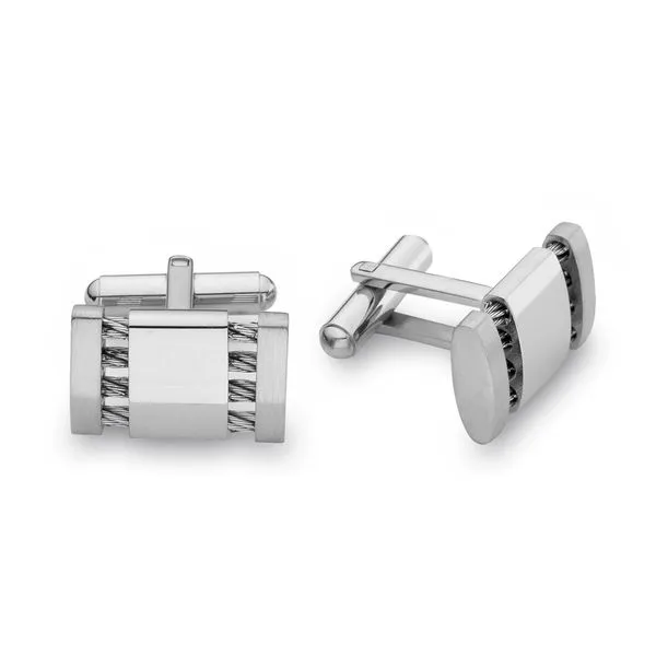 Stainless Cuff Link Rebel Diamonds New Hampton, IA