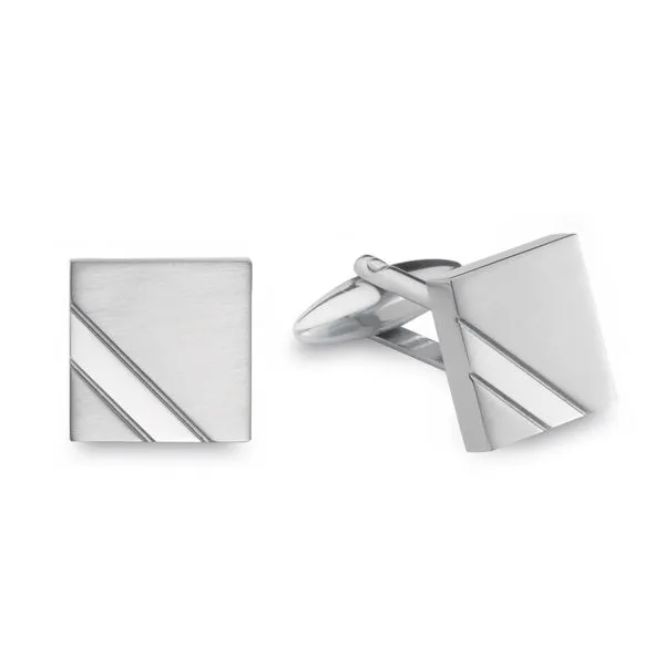 Stainless Cuff Link Rebel Diamonds New Hampton, IA