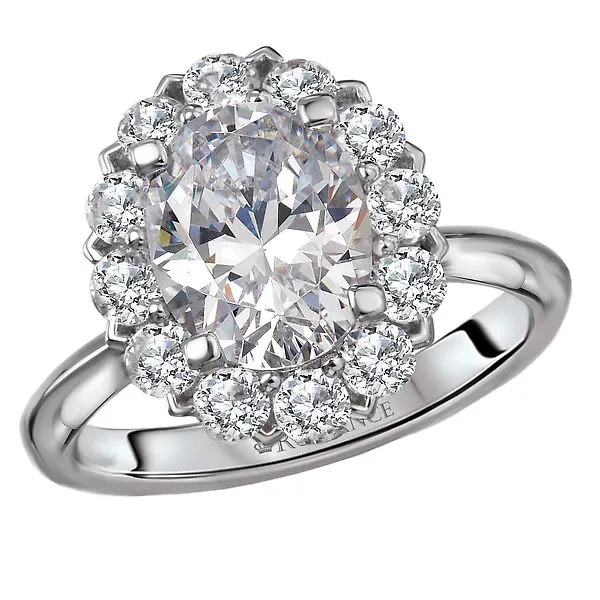 Halo Semi-Mount Diamond Ring Albert's Jewelers Kingsland, GA