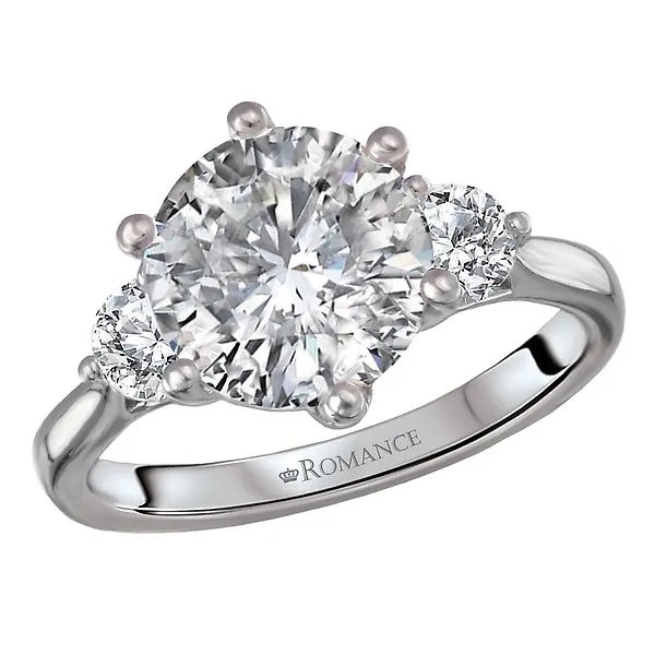 3 Stone Semi-Mount Diamond Ring Albert's Jewelers Kingsland, GA