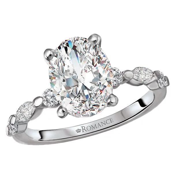 Semi-Mount Diamond Engagement Ring McCoy Jewelers Bartlesville, OK