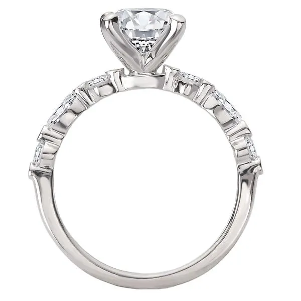 Semi-Mount Diamond Engagement Ring Image 2 Jim's Jewelers Tyler, TX