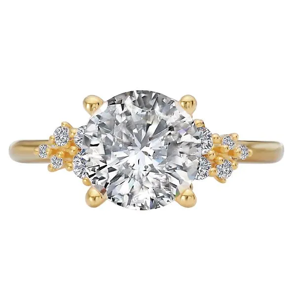 Semi-Mount Diamond Engagement Ring Image 4 McCoy Jewelers Bartlesville, OK