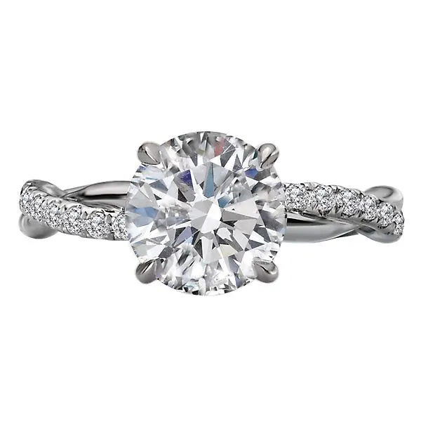 Semi-Mount Diamond Engagement Ring Image 4 Boyd Jewelers Wesley Chapel, FL