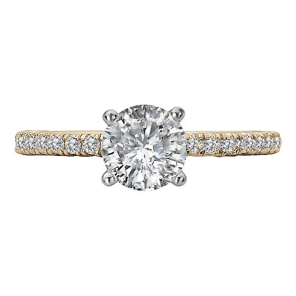 Semi-Mount Diamond Engagement Ring Image 4 McCoy Jewelers Bartlesville, OK