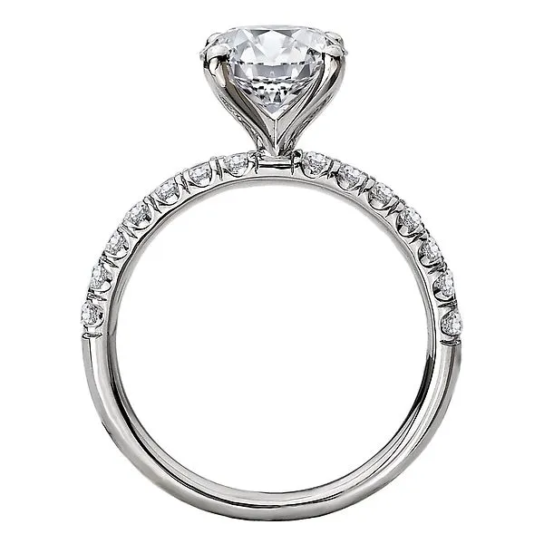 Semi-Mount Diamond Engagement Ring Image 2 Albert's Jewelers Kingsland, GA