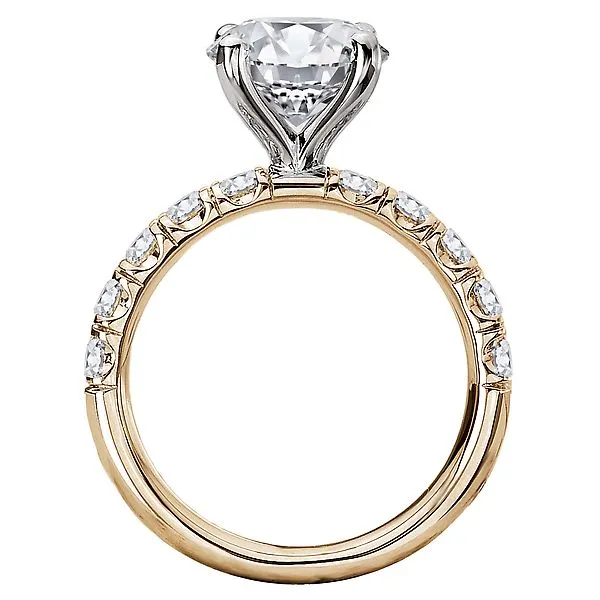 Semi-Mount Diamond Engagement Ring Image 2 Alan Miller Jewelers Oregon, OH