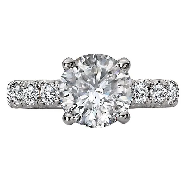 Semi-Mount Diamond Engagement Ring Image 4 Gysbers Jewelry Waupun, WI