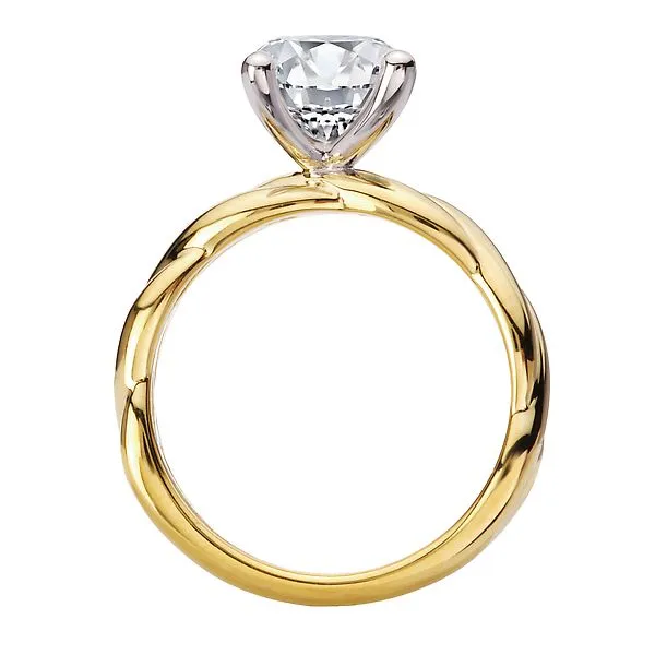 Solitaire Diamond Engagement Ring Image 2 Alan Miller Jewelers Oregon, OH