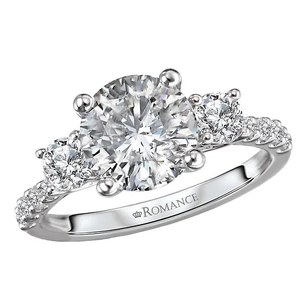 Diamond Semi-Mount Engagement Ring Gysbers Jewelry Waupun, WI