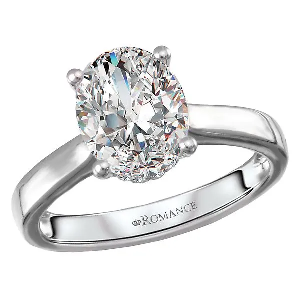 Hidden Halo Semi-Mount Diamond Engagement Ring J. Schrecker Jewelry Hopkinsville, KY