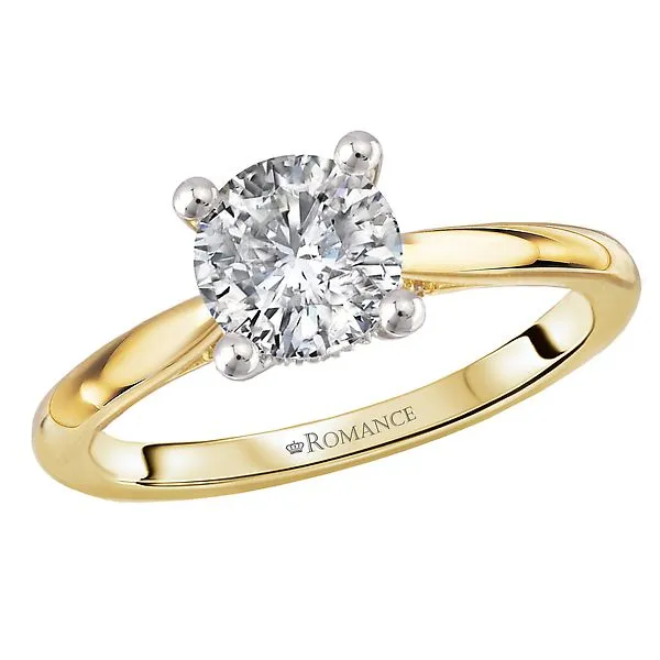 Hidden Halo Semi-Mount Diamond Engagement Ring Boyd Jewelers Wesley Chapel, FL