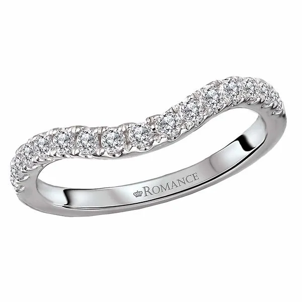 Curved Diamond Wedding Band Jim's Jewelers Tyler, TX