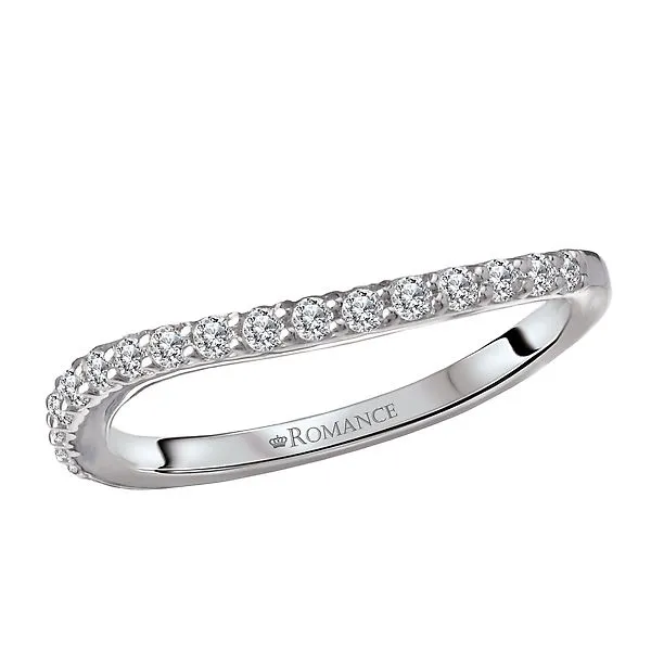 Curved Diamond Wedding Band Gysbers Jewelry Waupun, WI