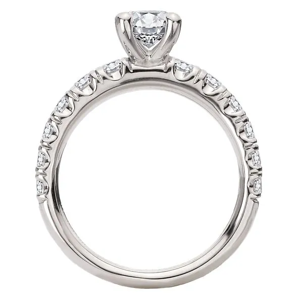 Diamond Semi-Mount Engagement Ring Image 2 J. Schrecker Jewelry Hopkinsville, KY