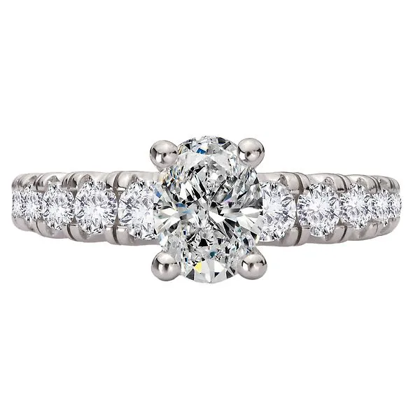 Diamond Semi-Mount Engagement Ring Image 4 J. Schrecker Jewelry Hopkinsville, KY