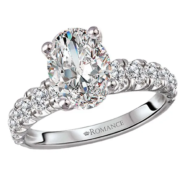 Diamond Semi-Mount Engagement Ring Gysbers Jewelry Waupun, WI