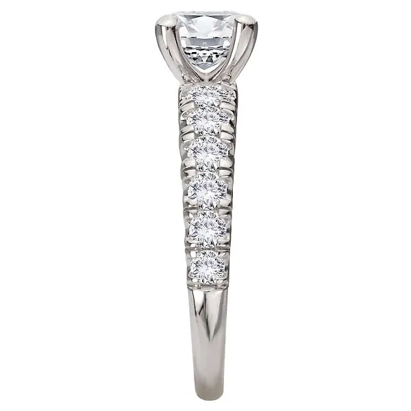 Diamond Semi-Mount Engagement Ring Image 3 Gysbers Jewelry Waupun, WI