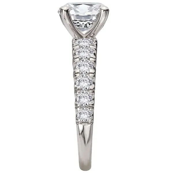 Diamond Semi-Mount Engagement Ring Image 3 McCoy Jewelers Bartlesville, OK