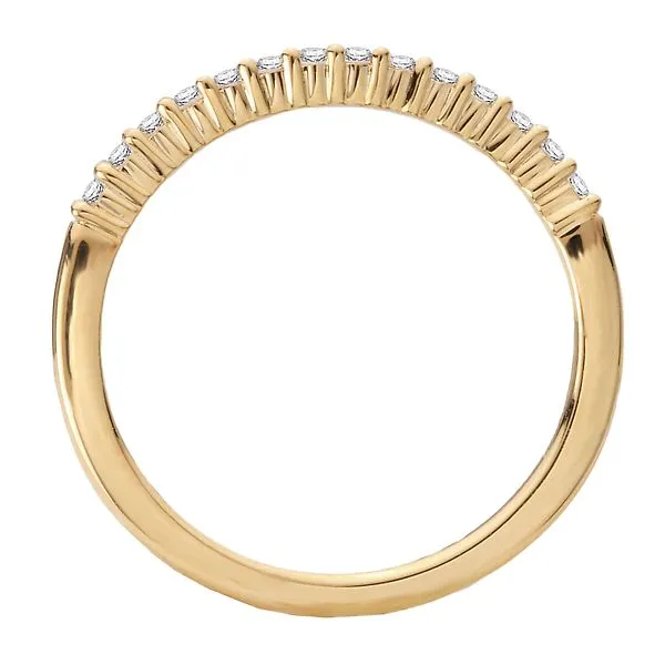 Diamond Wedding Band Image 2 Alan Miller Jewelers Oregon, OH