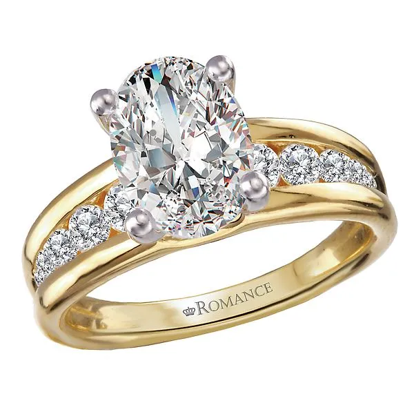 Semi-Mount Diamond Engagement Ring Alan Miller Jewelers Oregon, OH