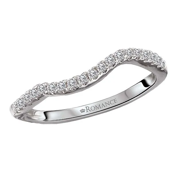 Curved Diamond Wedding Band James Gattas Jewelers Memphis, TN