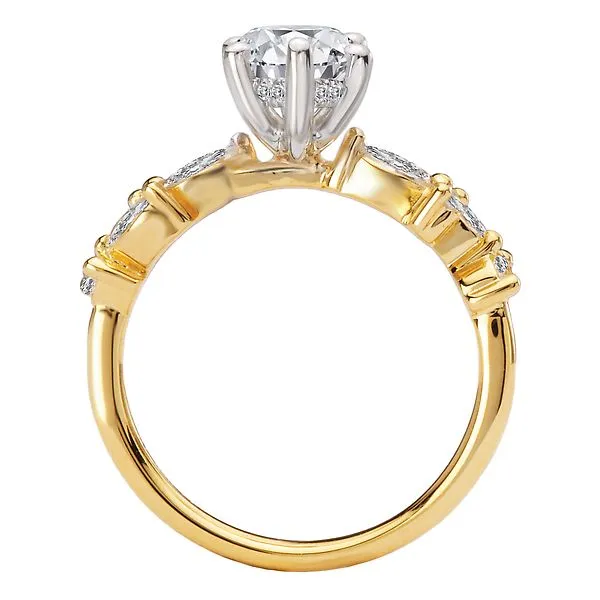 Semi-Mount Diamond Engagement Ring Image 2 Jim's Jewelers Tyler, TX