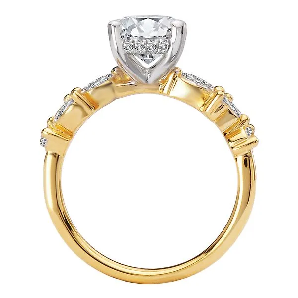 Semi-Mount Diamond Engagement Ring Image 2 McCoy Jewelers Bartlesville, OK