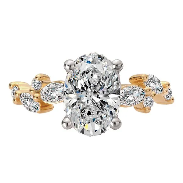 Semi-Mount Diamond Engagement Ring Image 4 McCoy Jewelers Bartlesville, OK