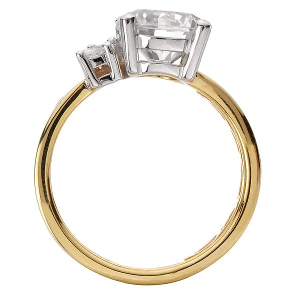 Bold Shank Semi-Mount Diamond Engagement Ring Image 2 Jim's Jewelers Tyler, TX