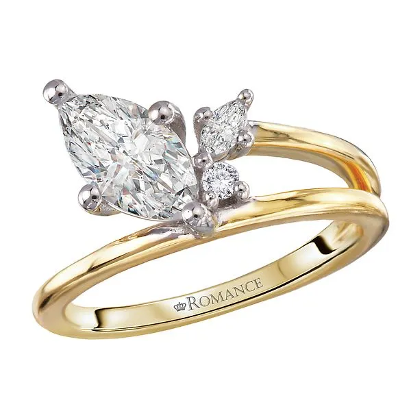 Half Split Shank Semi-Mount Diamond Engagement Ring J. Schrecker Jewelry Hopkinsville, KY