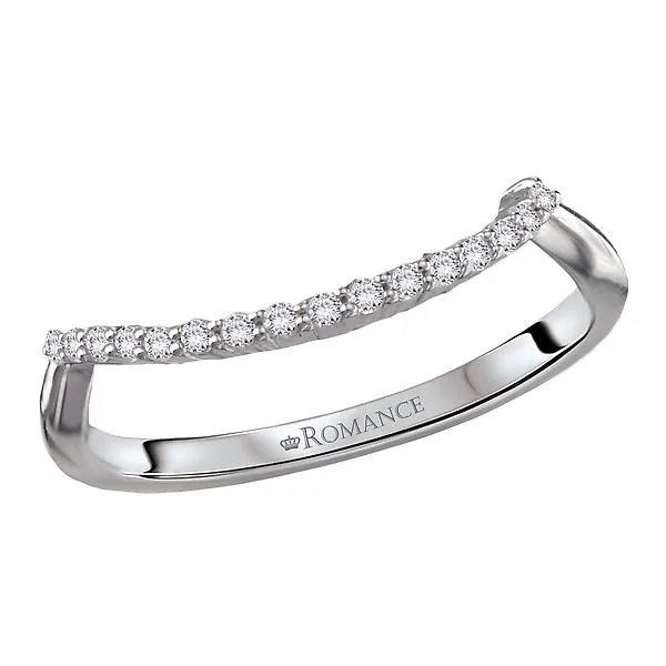Curved Front Diamond Wedding Band Jim's Jewelers Tyler, TX