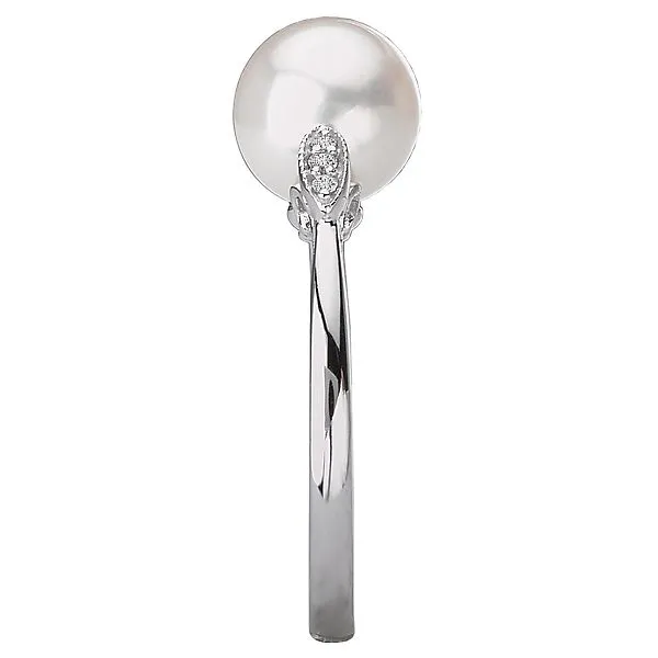 Ladies Fashion Pearl Ring Image 3 Alan Miller Jewelers Oregon, OH