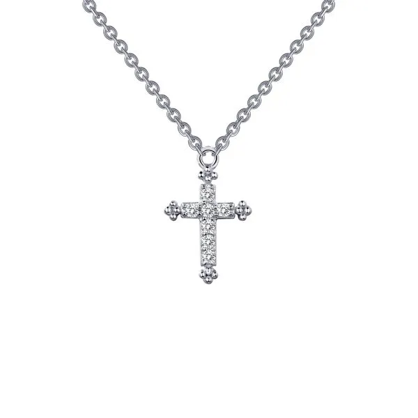 0.07 CTW Cross Necklace Richard's Jewelry Berne, IN