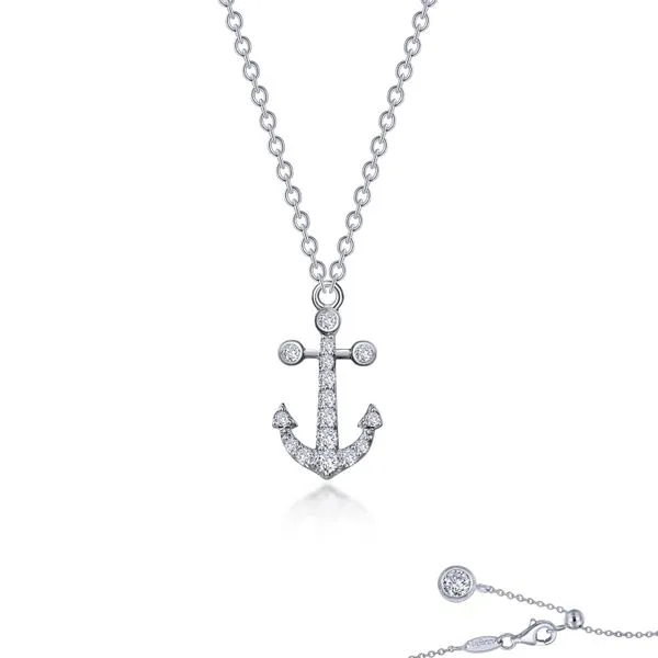 Mini Anchor Necklace Allen's Fine Jewelry, Inc. Grenada, MS