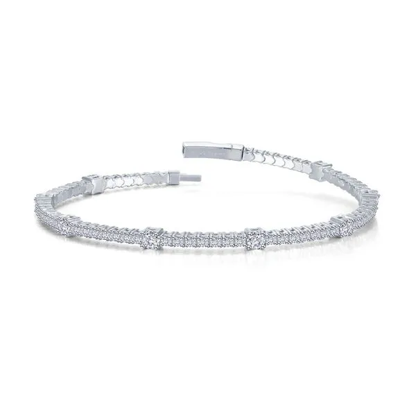 3.25 CTW Station Flexible Tennis Bracelet Arlene's Fine Jewelry Vidalia, GA