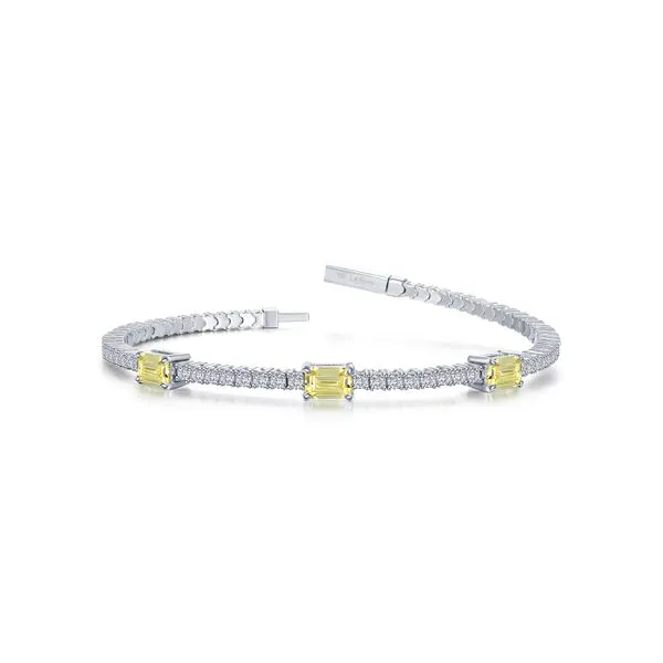 3.90 CTW Station Flexible Tennis Bracelet Jim's Jewelers Tyler, TX