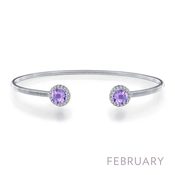 February Birthstone Bracelet Richard's Jewelry Berne, IN